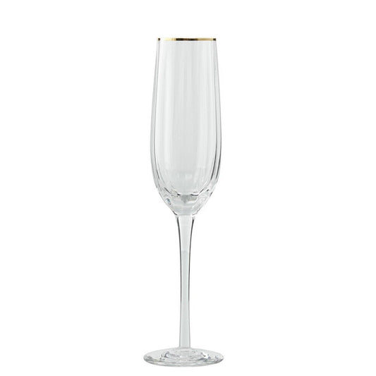 Lene Bjerre Design DK Claudine champagneglas H26,5 cm. klar