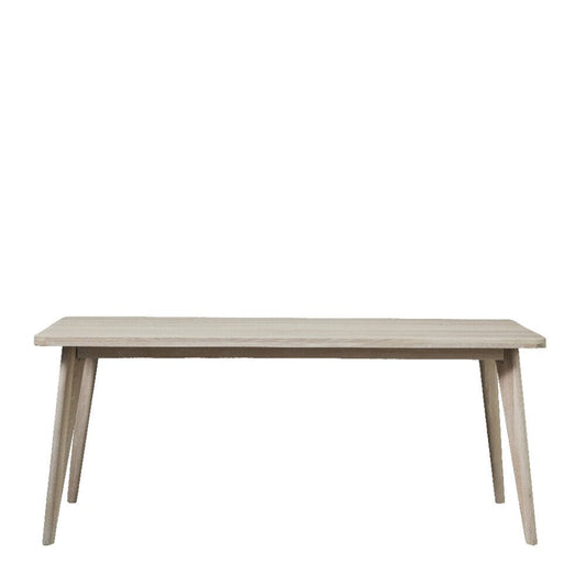 Lene Bjerre Design DK Ellie spisebord 75x80 cm. White wash egetræ