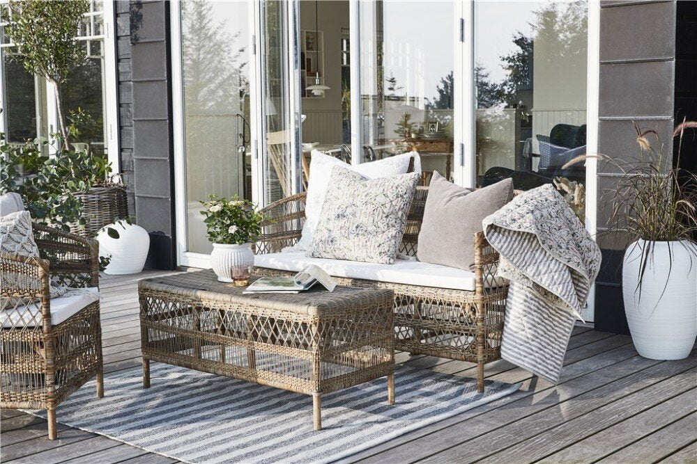 Lene Bjerre Design DK Norah sofa H78,5xW58xL143 cm. natur ,